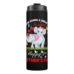 Mother Art Mummy Great Jobs Thermal Tumbler