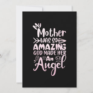 Mother Art My Mother Was So Amazing Invitation