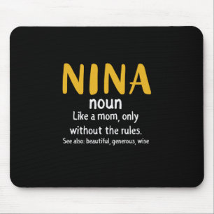 Mother Art Nina Definition Mouse Pad