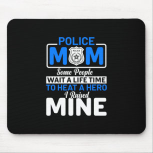 Mother Art Proud Police Mum Mouse Pad