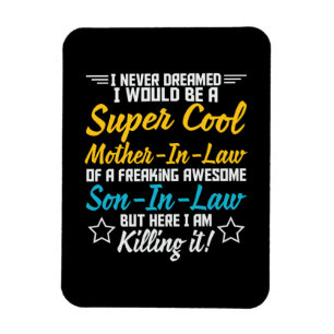 Mother Art Super Cool Mother In Law Magnet