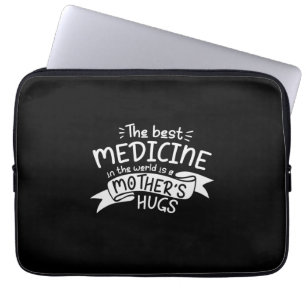 Mother Art The Best Medicine Laptop Sleeve