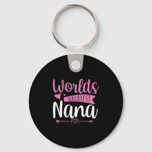 Mother Art World Greatest Nana Key Ring