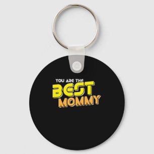 Mother Art You Are The Best Mummy Key Ring