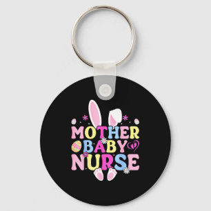 Mother Baby Nurse - Easter Bunny Stpartum Nurse Key Ring