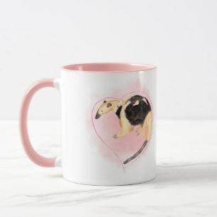 Mother & baby tamandua anteater Best mum ever mug