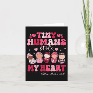 Mother Baby Unit Valentine Nurse Cute Love Heart Card