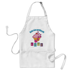 Mother Bakes with Love Standard Apron