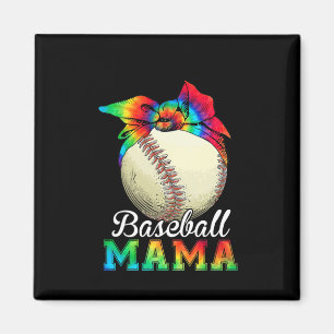 Mother Baseball Mama Birthday Magnet