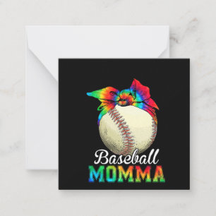 Mother Baseball Momma Birthday Card