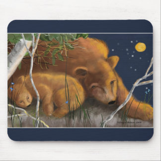 Mother Bear and Cub Mouse Pad
