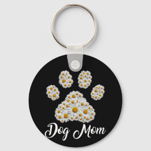 Mother Best Dog Mum Ever Birthday Key Ring