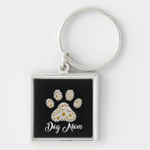 Mother Best Dog Mum Ever Birthday Key Ring