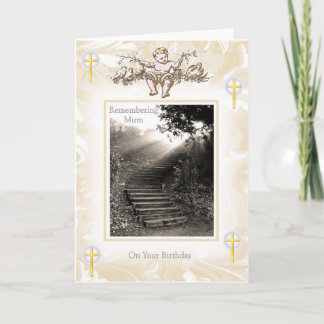 Mother Birthday - Heaven Stairway Card