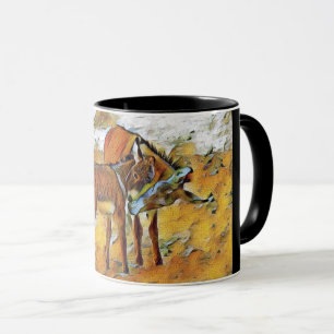 Mother Burro & Son in Arizona Mug