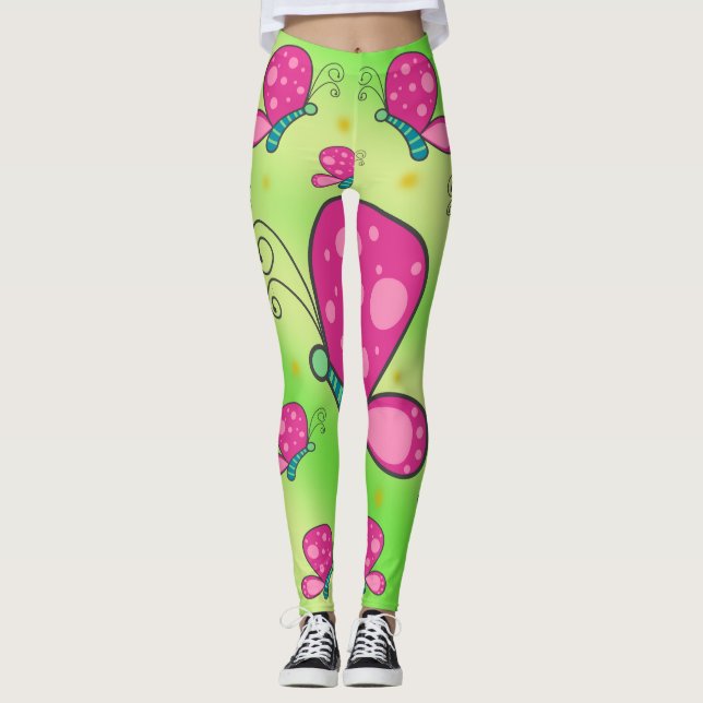 Mother Butterfly  Leggings (Front)