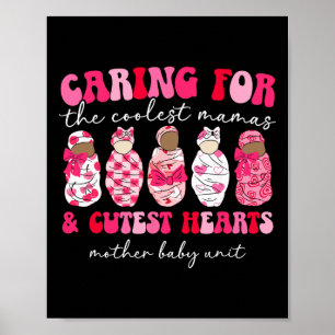 Mother By Nurse Valentine Postpartum Nurse Valenti Poster