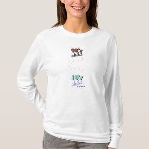 Mother & Child Decades - Baby In Progress 90s 10s T-Shirt