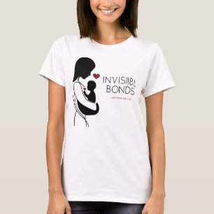 "Mother & Child Silhouette – Eternal Bond Art" T-Shirt