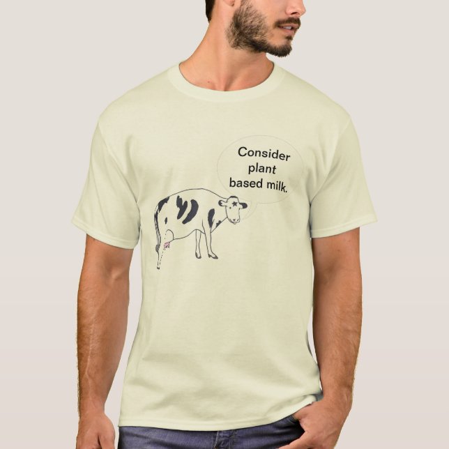 Mother Cow, Consider plant based milk, shirts (Front)