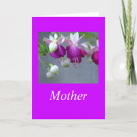 "MOTHER" / DANGLING FUCHSIA