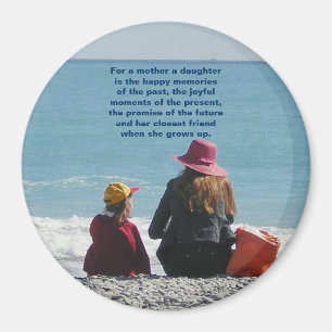 Mother & Daughter Magnet