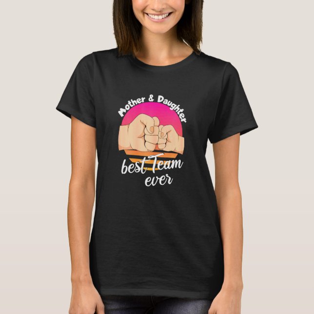 Mother Daughter Motherly Love Mummy T-Shirt (Front)