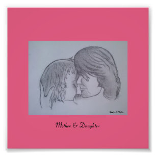 Mother & Daughter...print Photo Print