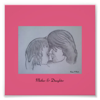 Mother & Daughter...print Photo Print