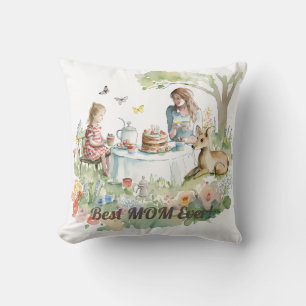 Mother Daughter Tea Party Cushion