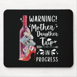Mother Daughter Trip 2025 Family Mum Matching Vaca Mouse Pad