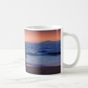 Mother & Daughter Walk on the Beach (Mother's Day) Coffee Mug