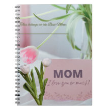 Mother Day Gift I Love You Mum Notebook