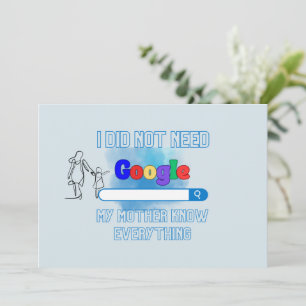 Mother day invitation