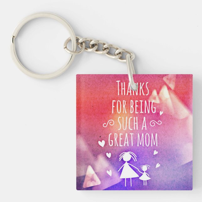 Mother Day   Keychain (Front)