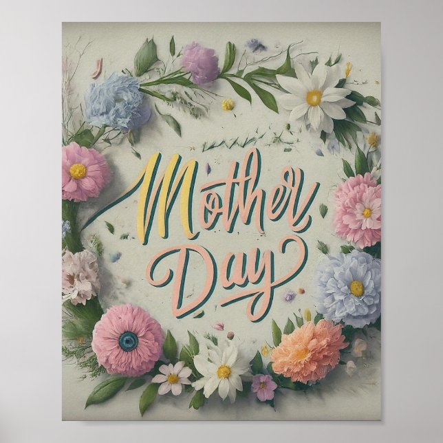 Mother day poster  (Front)