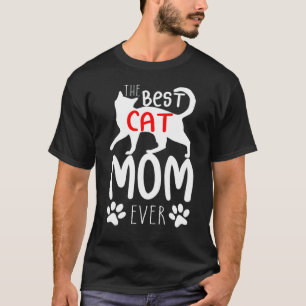 Mother Day Quote Cat Mummy Cool For Mother Day T-Shirt