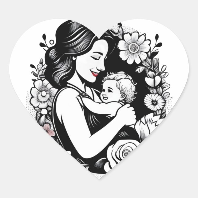Mother day stickers  (Front)
