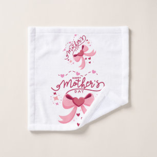 Mother Day Trendy Designed Wash Cloth