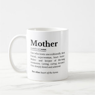 Mother Definition Coffee Mug