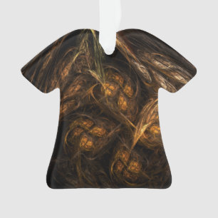 Mother Earth Abstract Art Acrylic Shirt Ornament