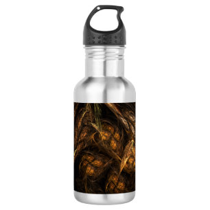 Mother Earth Abstract Art Bottle