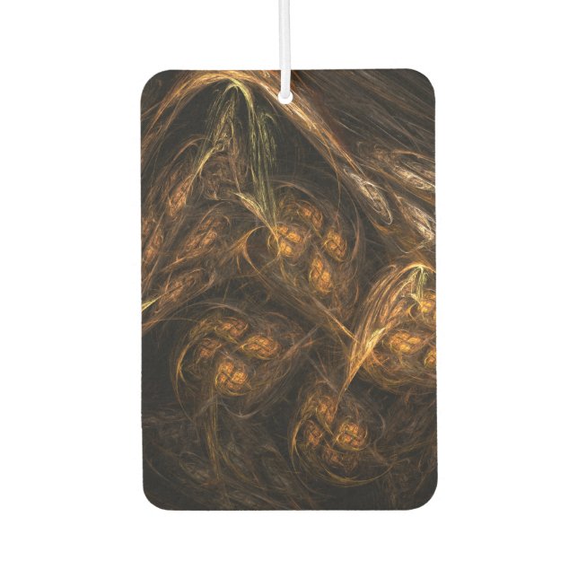 Mother Earth Abstract Art Car Air Freshener (Front)