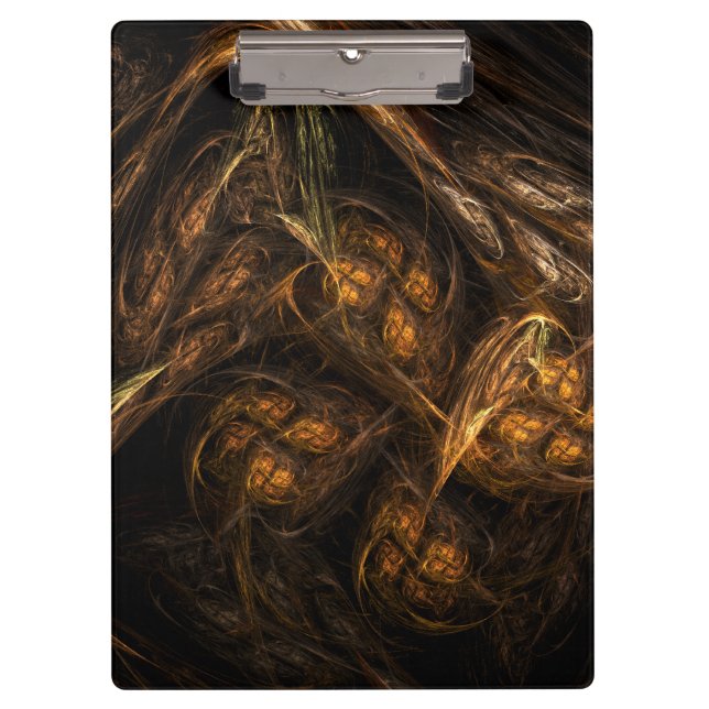 Mother Earth Abstract Art Clipboard (Front)