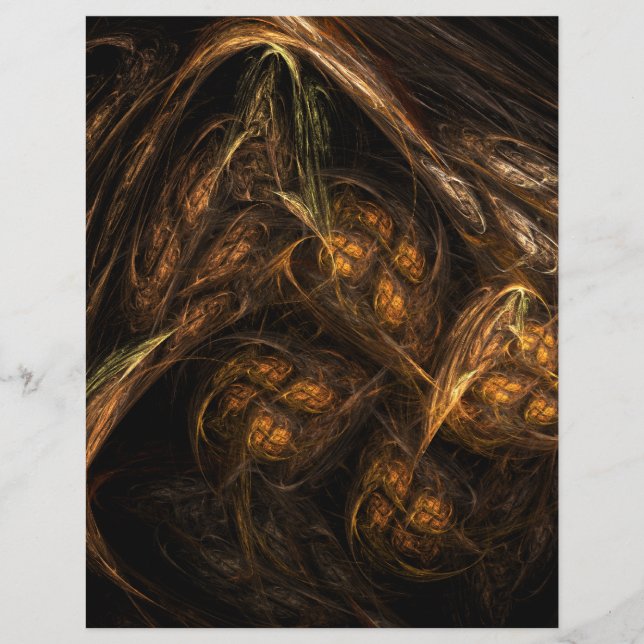 Mother Earth Abstract Art Flyer (Front)