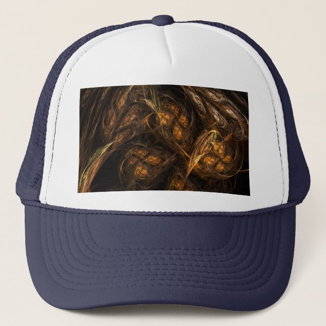 Mother Earth Abstract Art Hat (Front)