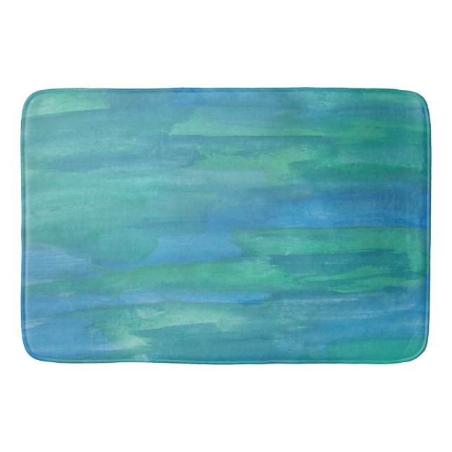 Mother Earth Abstract Bath Mat (Front)