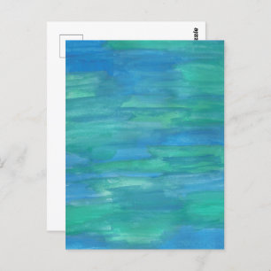 Mother Earth Abstract Postcard