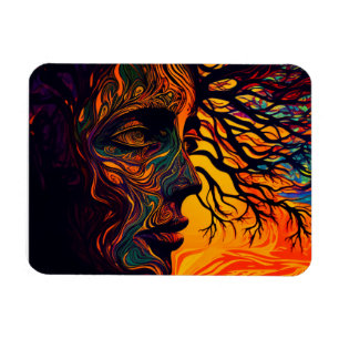 Mother Earth as a Tree Magnet