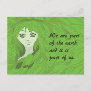 Mother Earth (Awake) Postcard